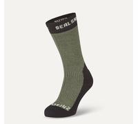 SealSkinz Stanfield Waterproof Extreme Cold Weather Mid Length Sock V2 - Olive