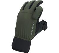 Sealskinz Waterproof All Weather SPORTING Gloves - Olive Green/Black