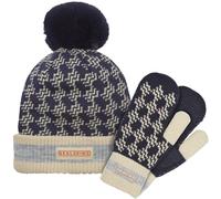 Sealskinz Waterproof Bobble Hat with Knitted Unisex Mitten - - Size: L-XL
