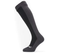 SealSkinz Waterproof Cold Weather Knee Length Sock Black/Grey
