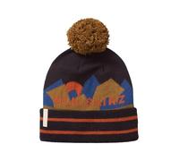 SEALSKINZ Waterproof Fersfield | Cold Weather Merino Wool Mountain Roll Cuff Bobble Hat Navy