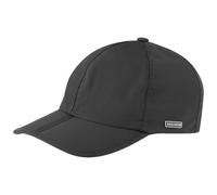 SEALSKINZ | Salle | Waterproof Unisex All Weather Foldable Peak Cap Hat | Outdoor Headwear | UV Protection | Running, Golf, Hiking Black