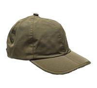 SEALSKINZ | Salle | Waterproof Unisex All Weather Foldable Peak Cap Hat | Outdoor Headwear | UV Protection | Running, Golf, Hiking Olive