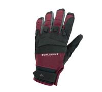 Sealskinz Waterproof Gloves Anti Slip Multi-layer All Weather Windproof Red