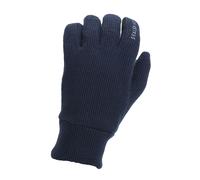 SEALSKINZ Unisex Windproof All Weather Knitted Glove - Navy Blue, Large