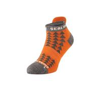 SEALSKINZ | Wissington | Single Layer Merino Wool Padded Running Sock Anklet | Ergonomic Design | Padded Footbed to Protect Pressure Points