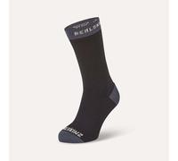 Sealskinz Wiveton Waterproof Warm Weather Mid Length Socks - Black