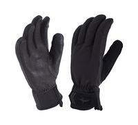 SEALSKINZ Women's All Season Gloves, Black/Charcoal, X-Large