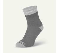 SealSkinz Wretham Waterproof Warm Weather Ankle Length Socks - Grey