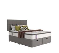 Sealy Advantage Deluxe Posture Gel Memory Pillowtop Mattress & Ottoman ARMOUR GREY DOUBLE