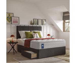 Sealy Advantage Gel Memory Supreme Pillowtop Mattress and Divan