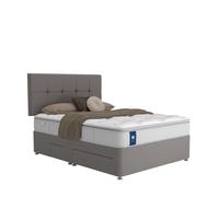 Sealy Advantage Memory Pillowtop Mattress & Divan LATTE BEIGE DOUBLE