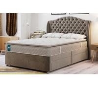 Sealy Alston Gel Advantage Pillow Top Mattress, Double Dimensions: 4′6″ x 6′3″ (135cm x 190cm)