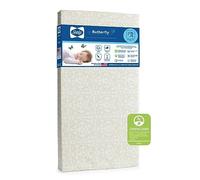 Sealy Baby Butterfly Waterproof Baby Crib Mattress & Toddler Bed Mattress, Premium American Made Foam, Non-Toxic, GREENGUARD Gold Certified for Safety, Made in USA, 52"x28"