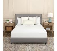 Sealy Complete Protection Waterproof Stain Protection Antimicrobial Soft Comfort Top PerfectGrip Stretch Sidewalls Machine Washable Fitted Mattress Protector, Queen Size, White