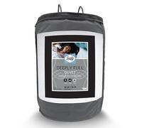 Sealy Deeply Full Single Duvet - 10.5 Tog Hotel Quality Duvet Quilt Ideal All Year Round with Luxurious and Soft Fibres - Hypoallergenic and Machine Washable - Single