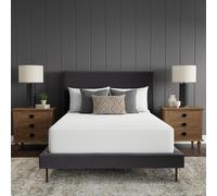 Sealy Luxury 100% Cotton Fitted Mattress Pad, White (Twin) - Luxuriously Soft 300 Thread-Count Top Layer - EternaLoft Hypoallergenic Fill Provides