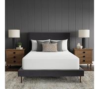 Sealy Luxury 100% Cotton Fitted Mattress Pad, White (Twin) - Luxuriously Soft 300 Thread-Count Top Layer - EternaLoft Hypoallergenic Fill Provides Lasting Support - Machine Washable