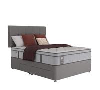 Sealy Posturepedic Elevate Infinilux Mattress and Divan ARMOUR GREY DOUBLE