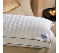 Sealy Side Sleeper Pillow - Supportive Foam Centre Pillow with Medium Firmness Ideal for Side Sleepers - Hypoallergenic, Fibadown Fibres and Quilted Cotton Cover, Pack of 1
