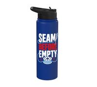 Seam Before Empty Sewing Crafter Stainless Steel Insulated Water Bottle