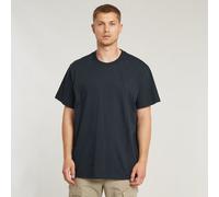 Seam Detail Loose T-Shirt - Dark blue - Men XS