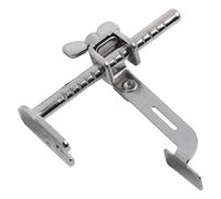 Seam Guide Gauge 1 Pack for Sewing Machine Fabric Alignment Tool Quilting Seam Spacing Adjustable Left and Right with Mounting Bracket