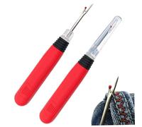 Seam Rippers 2Pcs 5.5 Inch Ergonomic Handheld Thread Rippers with Light Up Function Non-Slip Battery Powered Seam Rippers and Thread Remover, Sewing Gifts for Sewing Enthusiasts, Sewing Tools, Body