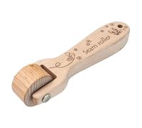 Seam Roller for Quilting - Ergonomic Beechwood Pressing Tool | Portable Seam Presser for Sewing & Leatherwork, Handheld Wallpaper Roller for Fabrics & Garments, No Heat Required