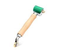 Seam Roller, Silicone Seam Roller Roofing, Smoothing Roofing Tools, Seam Roller for Quilting, Sewing, Wallpaper, Roller Tool for PVC/TPO/EPDM Single Ply Roofing Tape (Green)