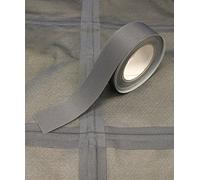 Seam Sealing Tape T-2000X - Hot Melt 3-Layer Waterproof - 5 Metres - Iron On (Dark Grey, 22mm Width)