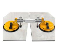 Seam Setter for Granite, Vacuum Suction Cup Seamless Marble Seam Setter for Joining, Counter Installation Aid Compact for Tiles Glass Stone Marble Slab Plates