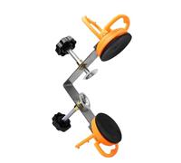 Seam Setter Tool, Glass Alignment Guide, Right Angle Installation Clamp, Ergonomic Design with Strong Suction, Professional Use for Ceramic Granite Stone Projects, 2.2 Inches