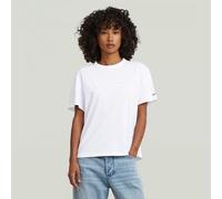 G-star Seam Short Sleeve T-shirt White XS Woman