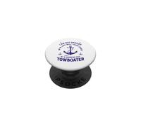 Seaman Sailor Naval Retired Towboat Captain PopSockets Adhesive PopGrip