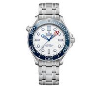 Seamaster Diver 300M Americas Cup 42mm Mens Watch White