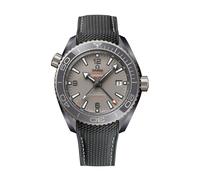 Seamaster Planet Ocean 600M Co-Axial Master Chronometer GMT 45.5mm Mens Watch Grey