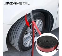 SEAMETAL Universal Fender Flares Car Wheel Arches Wing Expander Arch Eyebrow Anti-collision Strips Mudguard Lip Protector Cover 5.5cmX1.5m