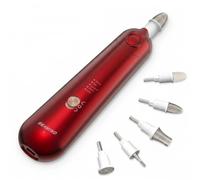 SEAMIND Professional Manicure Pedicure Set, Cordless Electric Nail File Kit, Rechargeable Nail Grinder for Thick Nails, 5 Speeds Hand Foot Nail Care Trimmer Buffer Tools
