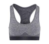 Seamless 3D Fit Multi Sport Sculpt Bra TriDri Charcoal XS