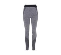 Seamless 3D Fit Multi Sport Sculpt Leggings TriDri Charcoal XL