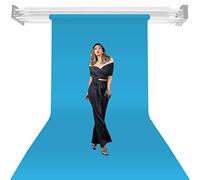 Seamless Background Paper Backdrop 1.35 x 10m, Lagoon, Portrait Paper Roll Backdrops for Photography Studio Props Filming Product Photography Exhibitions Window Displays Fashion Shooting