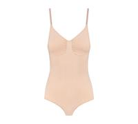 Bye Bra Soft Touch Seamless Bodysuit Ultra Low back Beige S