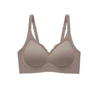 Seamless Bra Girl with Small Holding Thin Bra Girl Without Underwire Medium Sports Bra Coffee