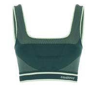 Seamless Bralette Top - female - Casablanca - Sleeveless Tops - Green - L/XL - Tops L/XL
