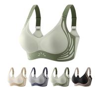 Seamless Bras for Women UK Wireless Push Up Support Lift UK Comfort Everyday Push-Up Bras Breathable Comfortable Comfy Large Saggy Breasts Supportive Plus Size Minimizer Bra