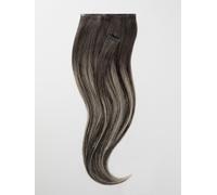 Seamless Clip Extensions - luxury Quality - 9 pieces 120g - 22" - B2/60 balayage dark brown & ash blonde