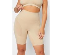 Seamless Control High Waisted Shorts Yours Medium Beige 16