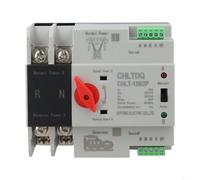 Seamless Dual Power Transfer Switch 2P 230VAC 63A for Reliable Electricity Management in Homes and Offices