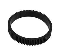 Seamless Focus Gear Ring for 74-80mm Diameter Lens Follow Focus Ring Standard 0.8 Mod 360° Rotation Focus Gear Video Camera Lens Accessories Black